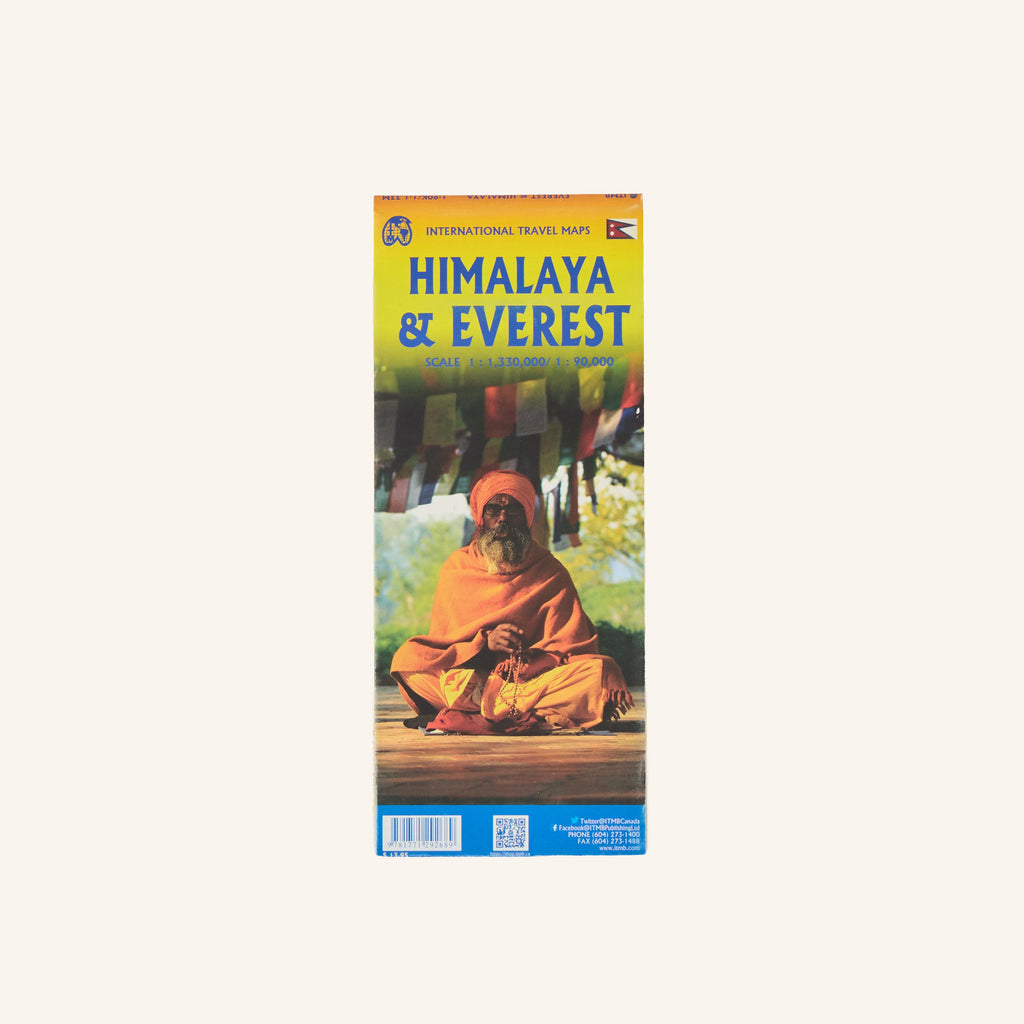 Map - Everest & Himalayas