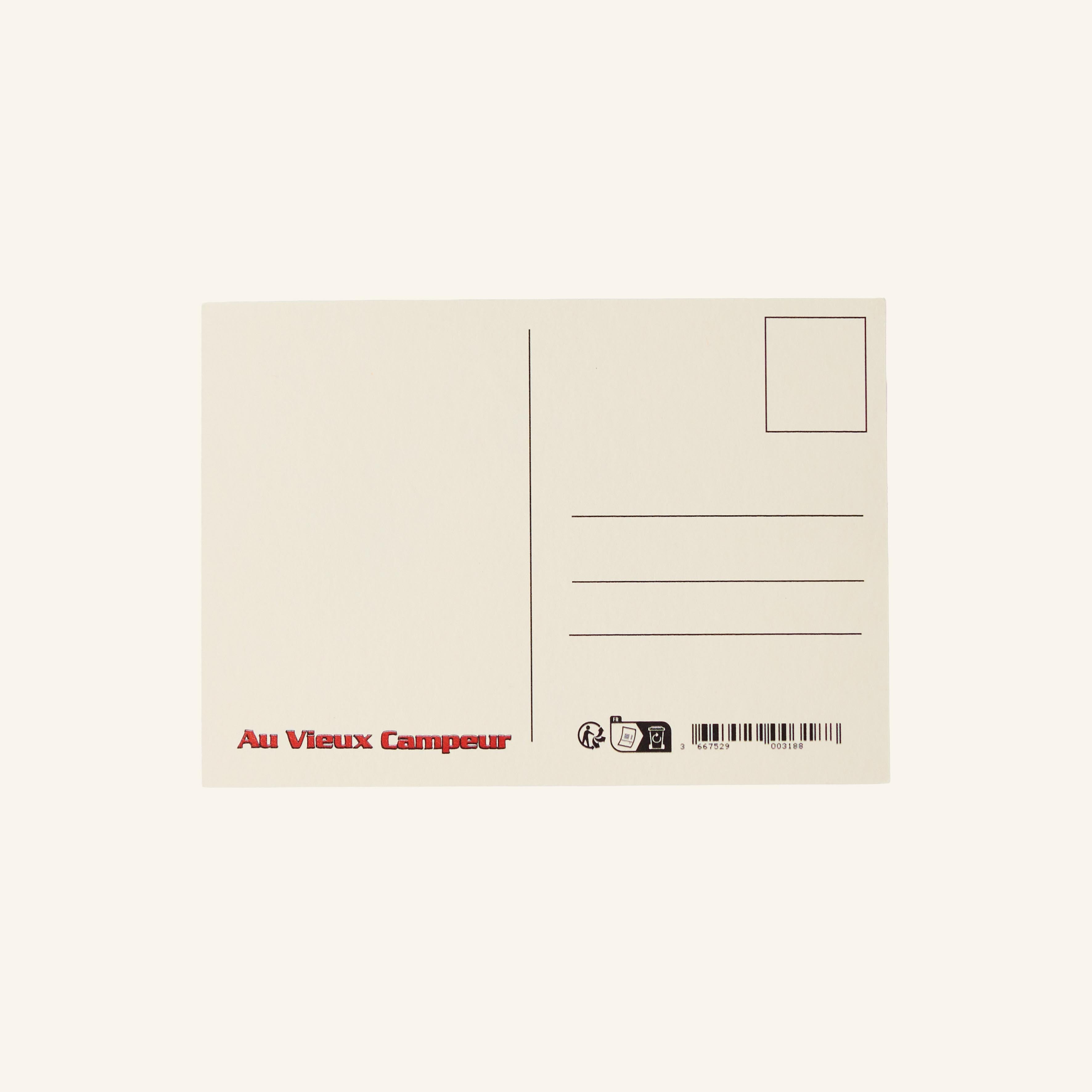 Carte postale - Au Vieux Campeur