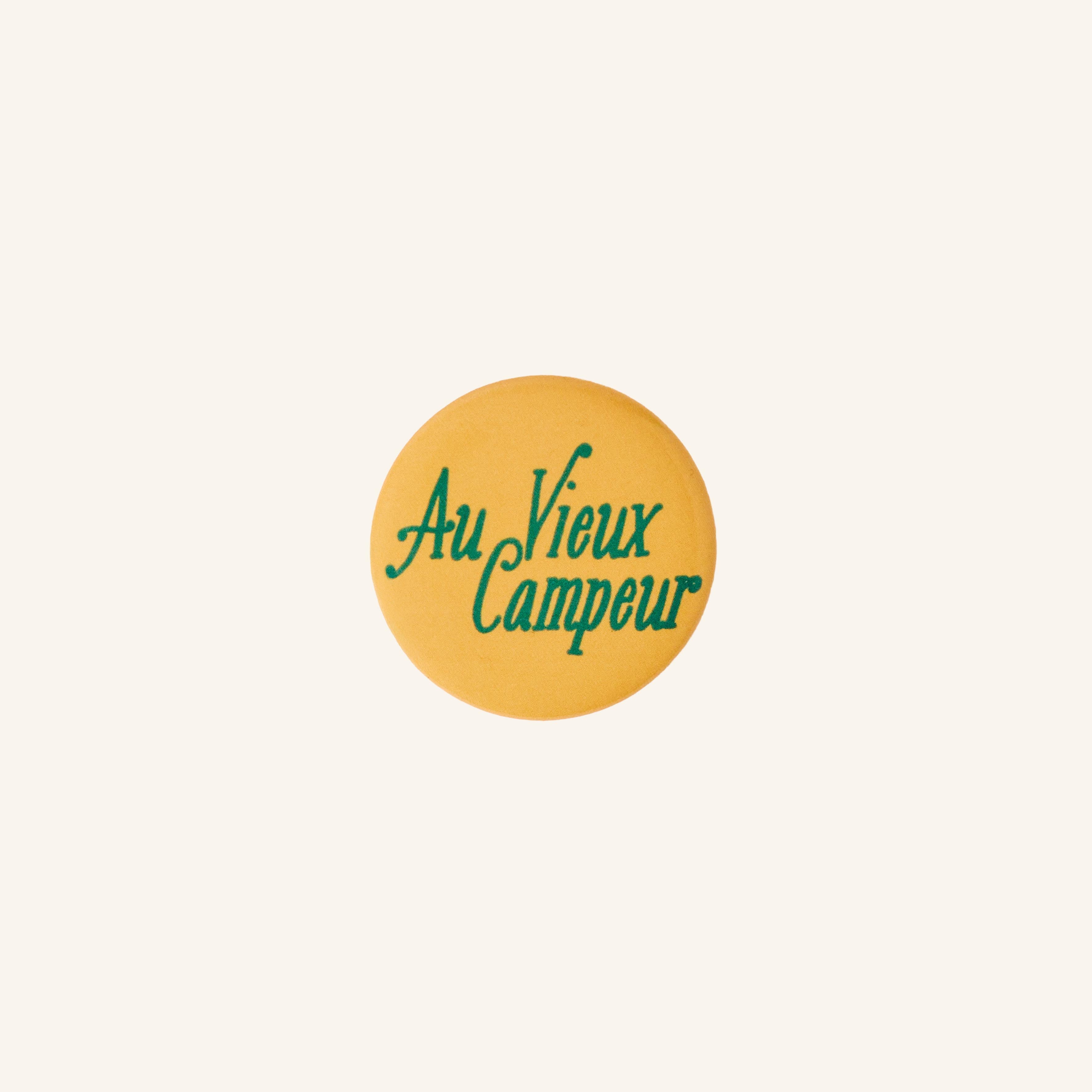 Vintage Yellow Badge
