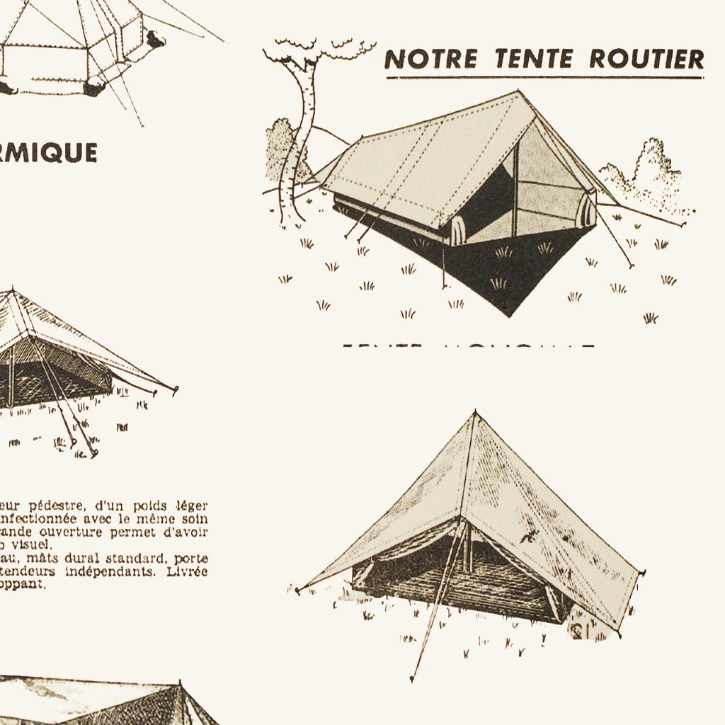 Affiche - Tente