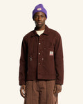 Veste Canva Henri - Chocolat