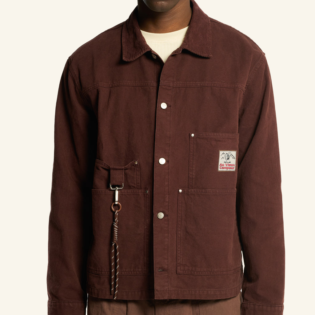 Canva Henri Jacket - Chocolate