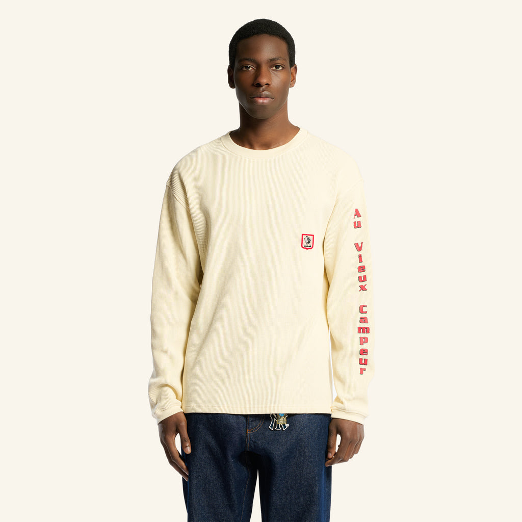Aravis Long Sleeve T-shirt - Ecru