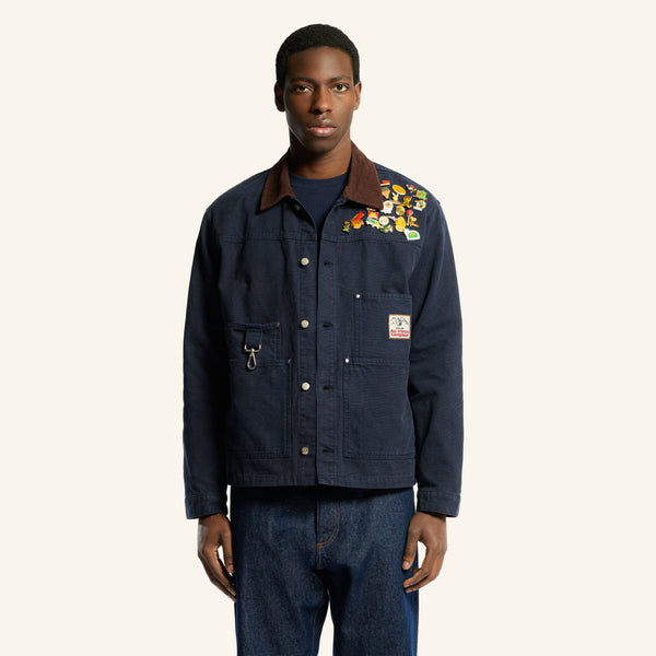 Canva Henri Jacket - Navy