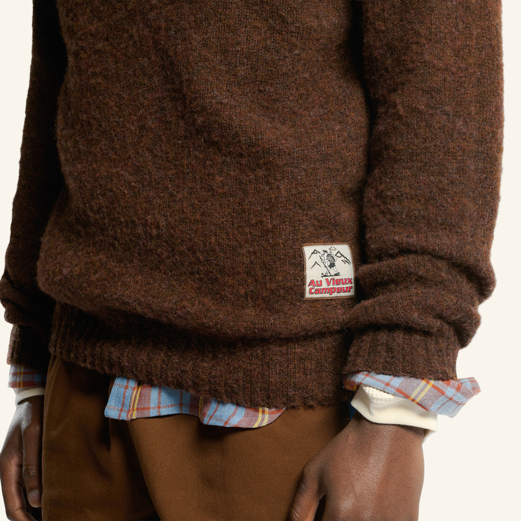 Elliott Sweater - Chocolate