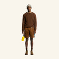 Short Bicolore Etienne - Chocolat
