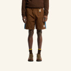 Short Bicolore Etienne - Chocolat