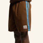 Short Bicolore Etienne - Chocolat