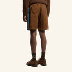 Short Bicolore Etienne - Chocolat