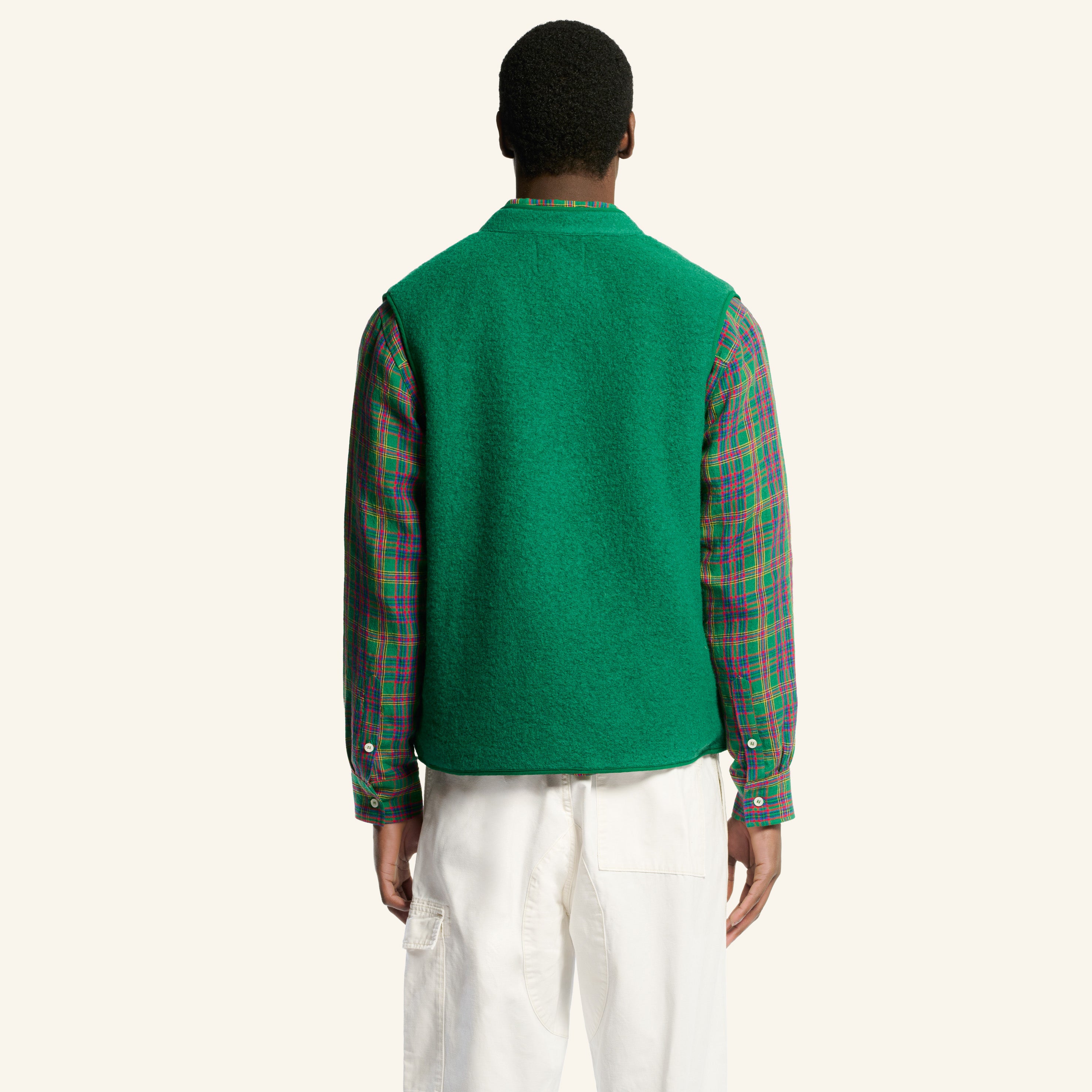 Sleeveless vest - Forest Green