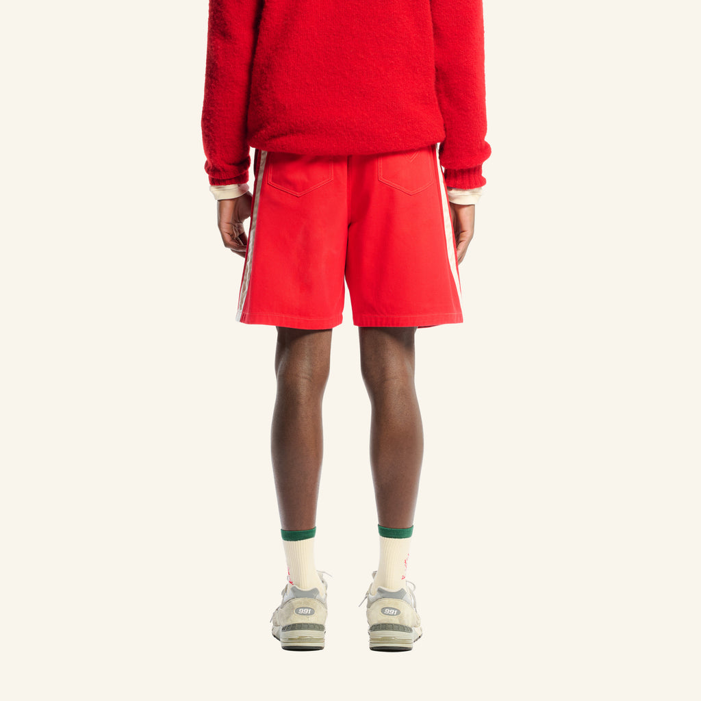 Short Bicolore Etienne - Rouge