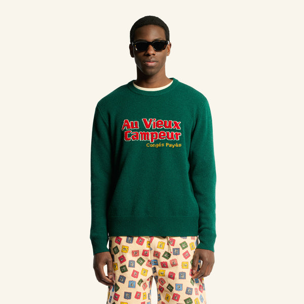 Robert Sweater - Forest Green