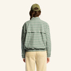 Veste à carreaux Claude - Vert & Blanc