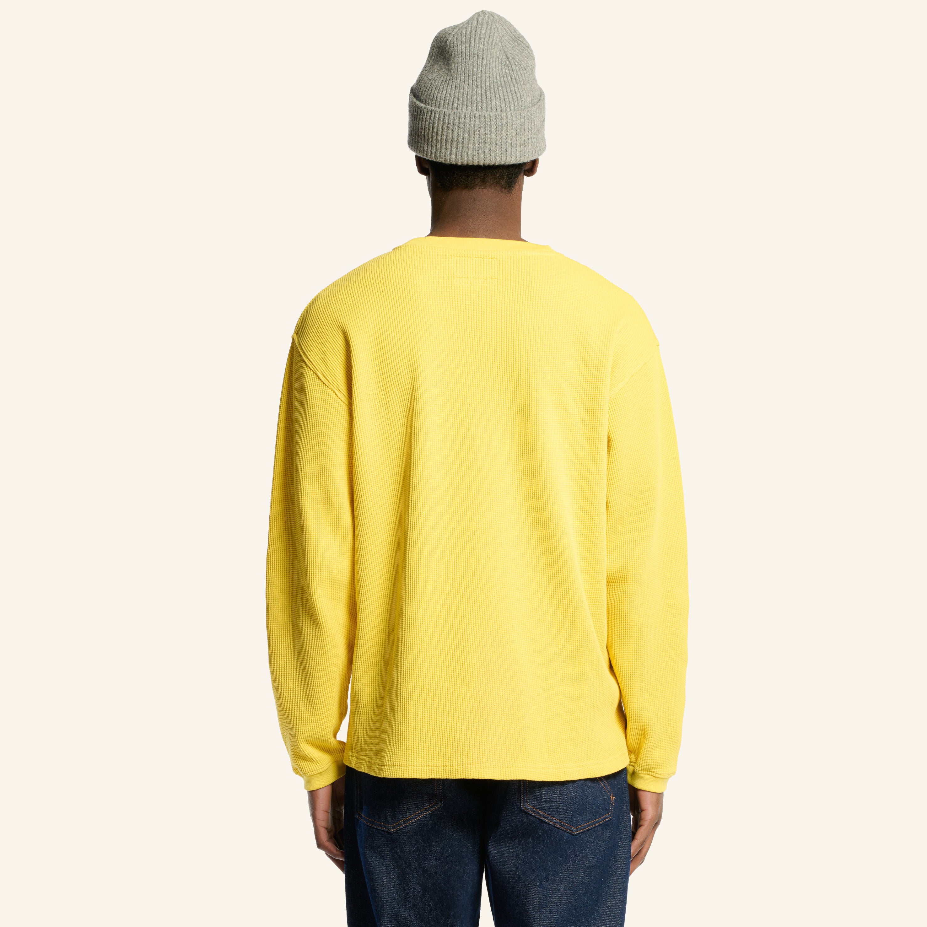 Au Vieux Campeur - T-shirt Manches Longues Aravis - Jaune