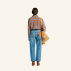 Elmer Plaid Shirt - Brown Blue & Yellow