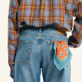 Domi Bandana - Blue & Orange