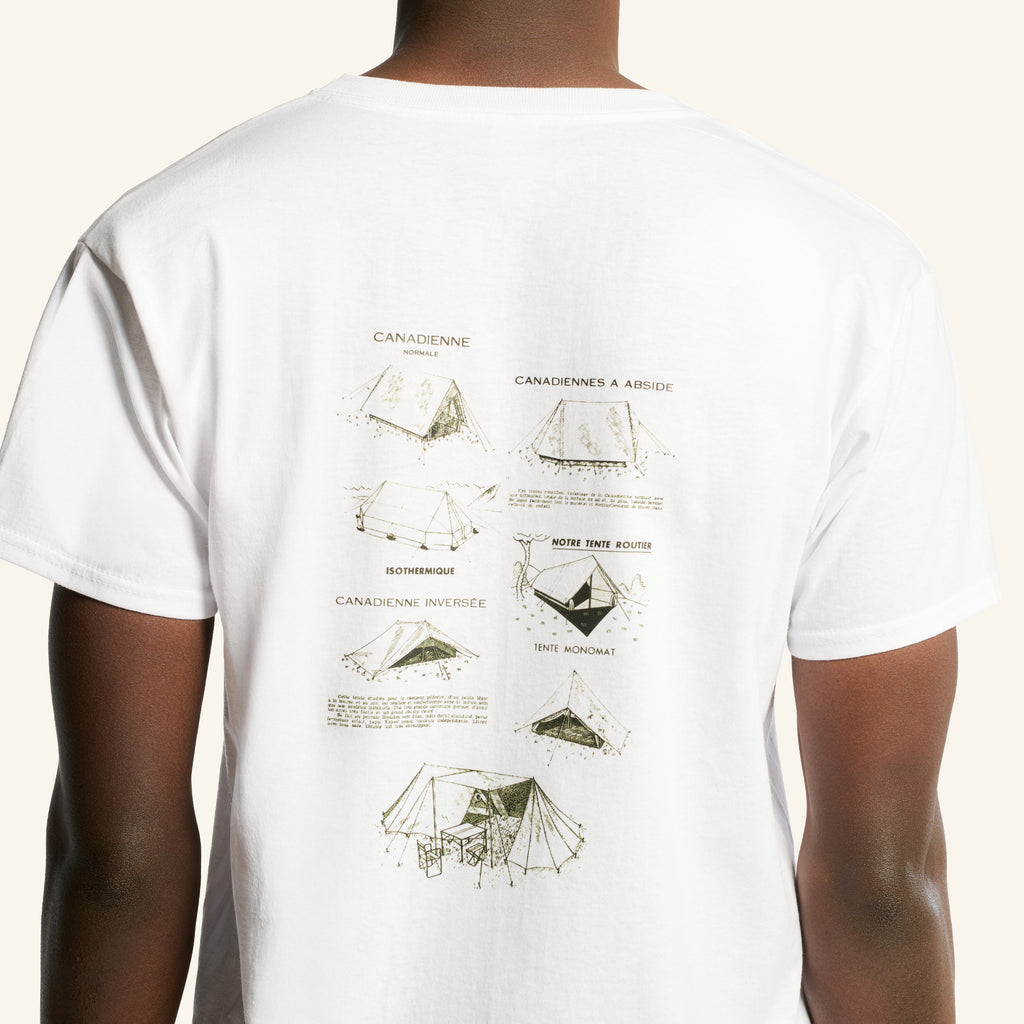 Tents Short Sleeve T-shirt - White