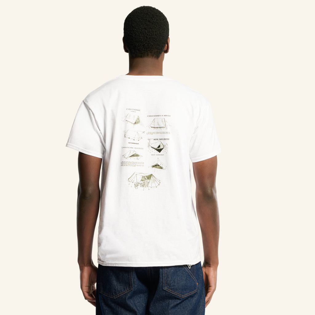 Tents Short Sleeve T-shirt - White