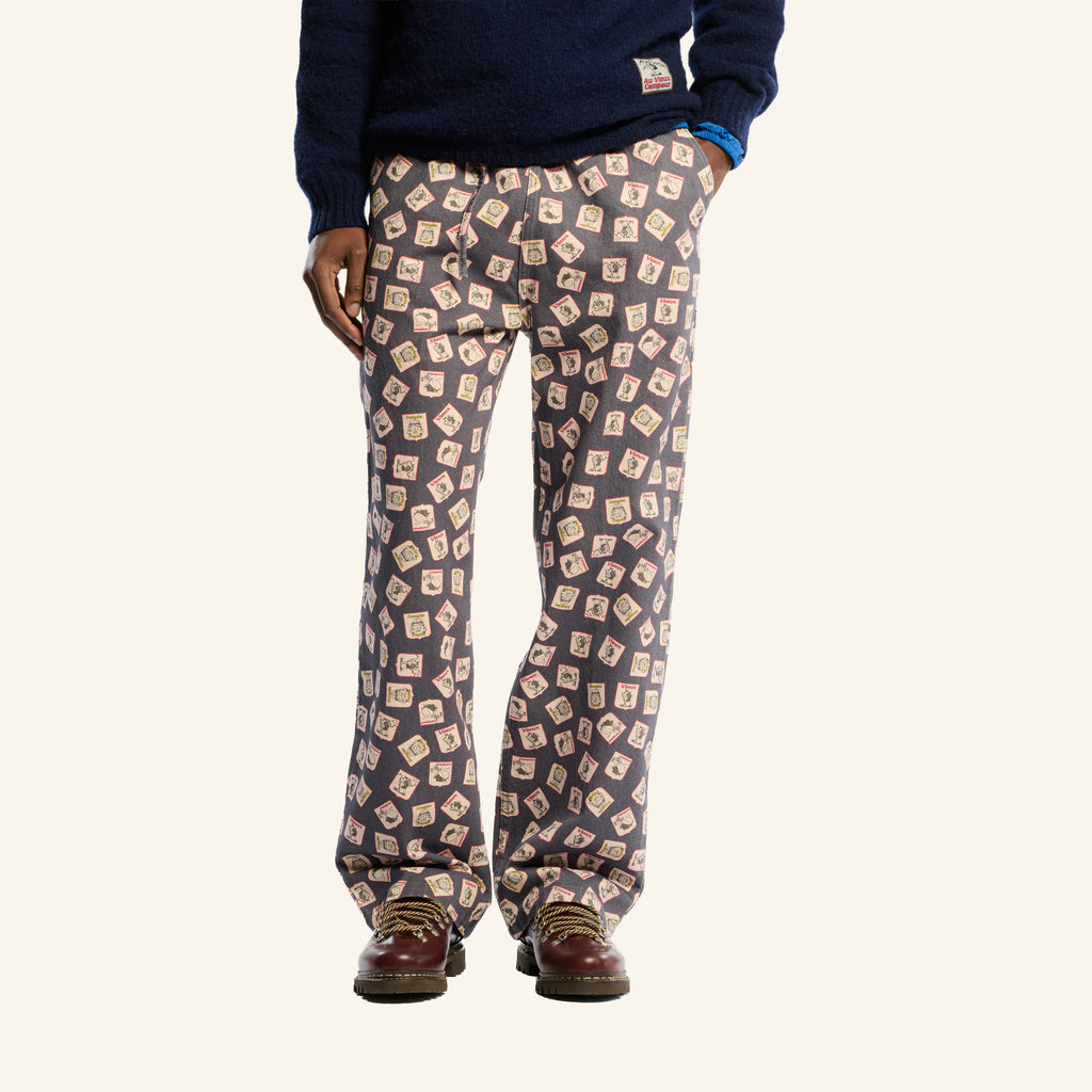 Domi Jeans - Blue & White