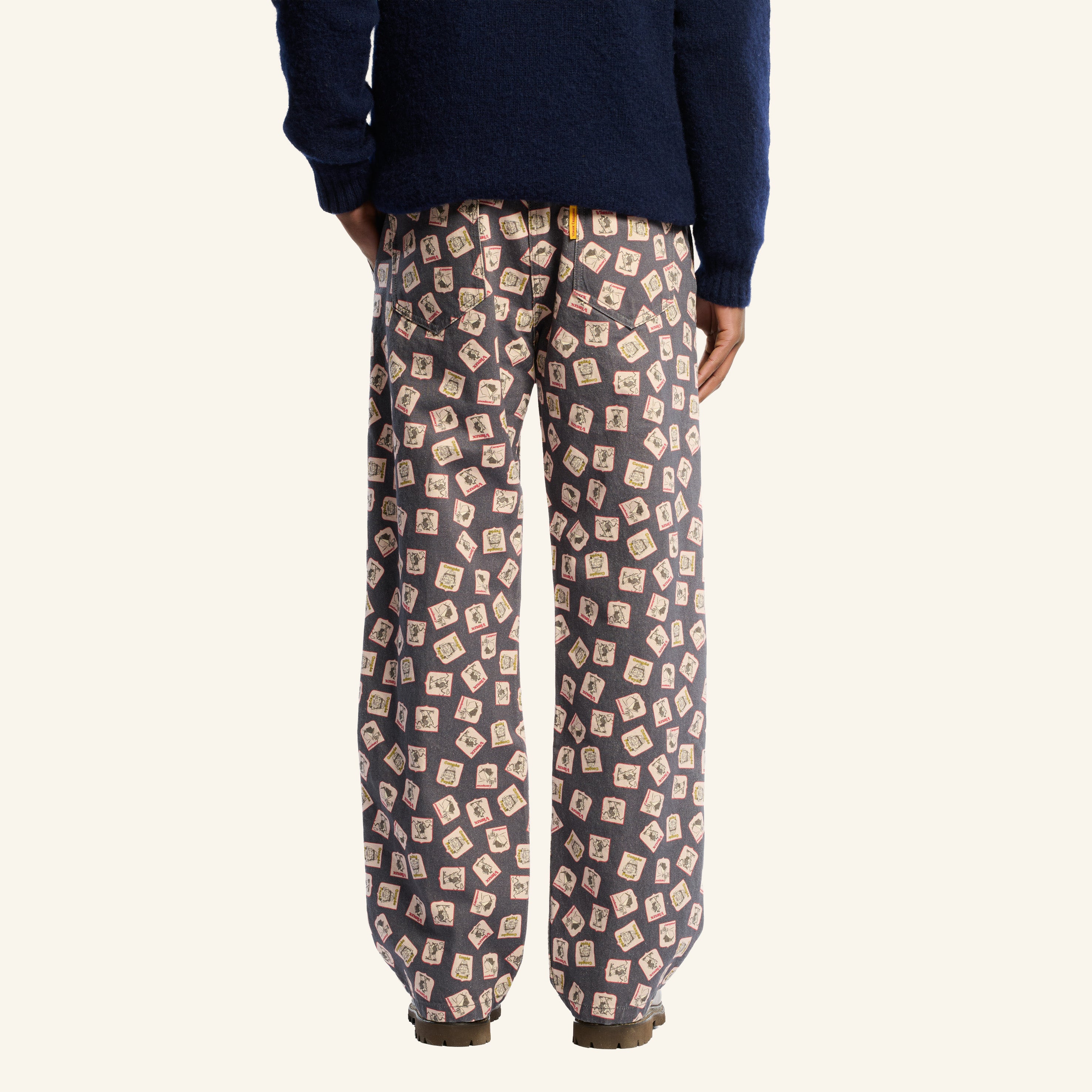 Domi Jeans - Blue & White