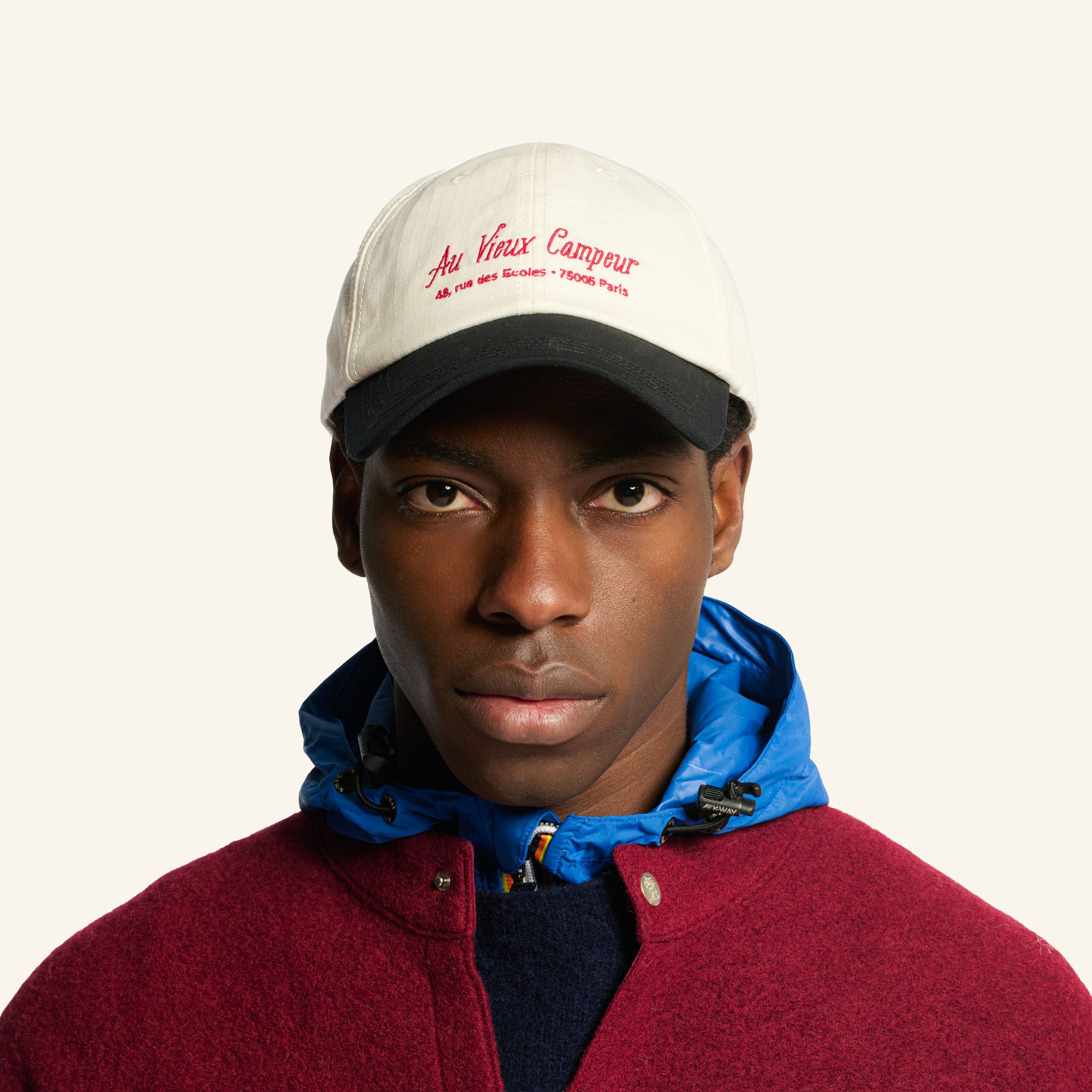 Casquette Michel - Bleu & Blanc