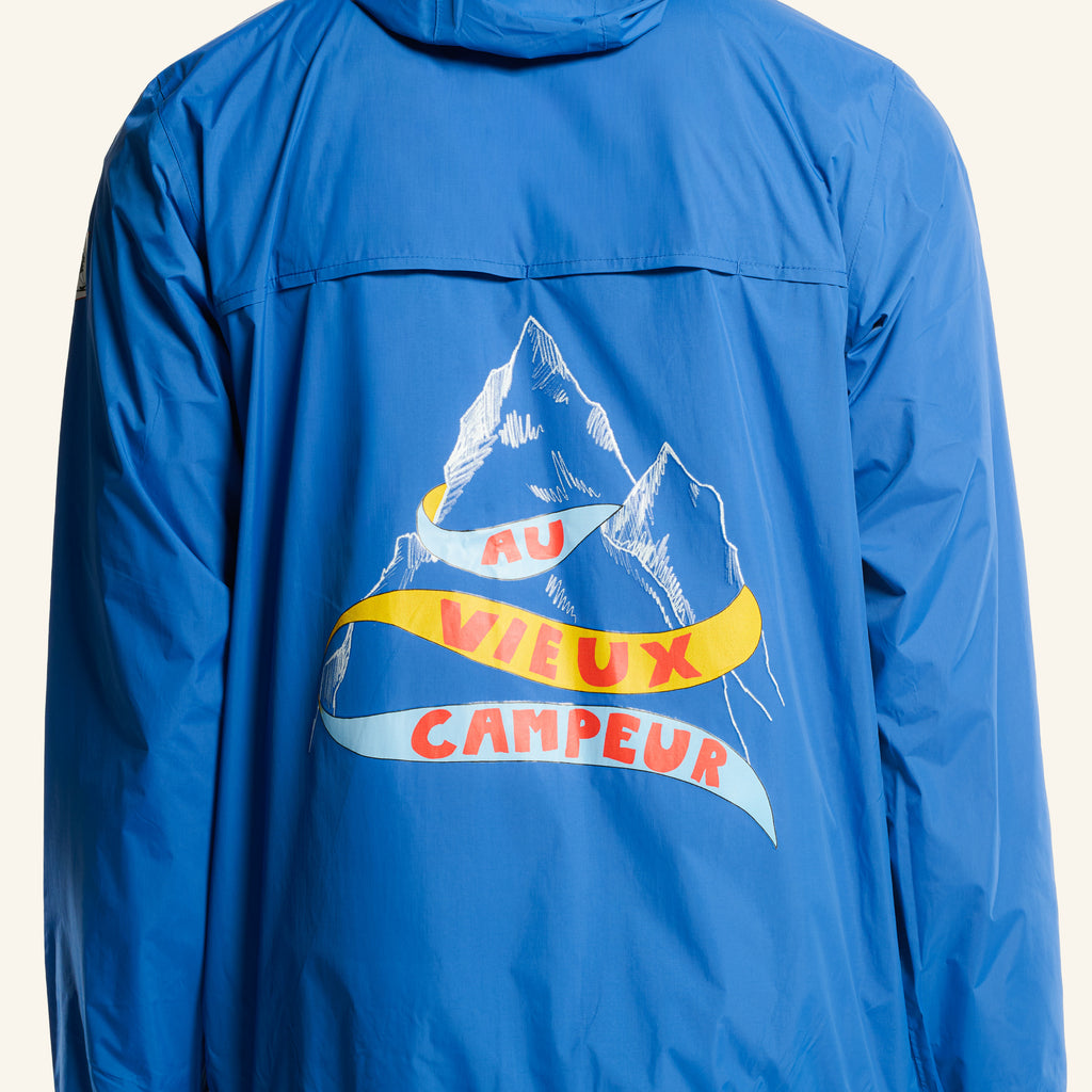Au Vieux Campeur x K-way - Claude 4.0 Jacket - Blue