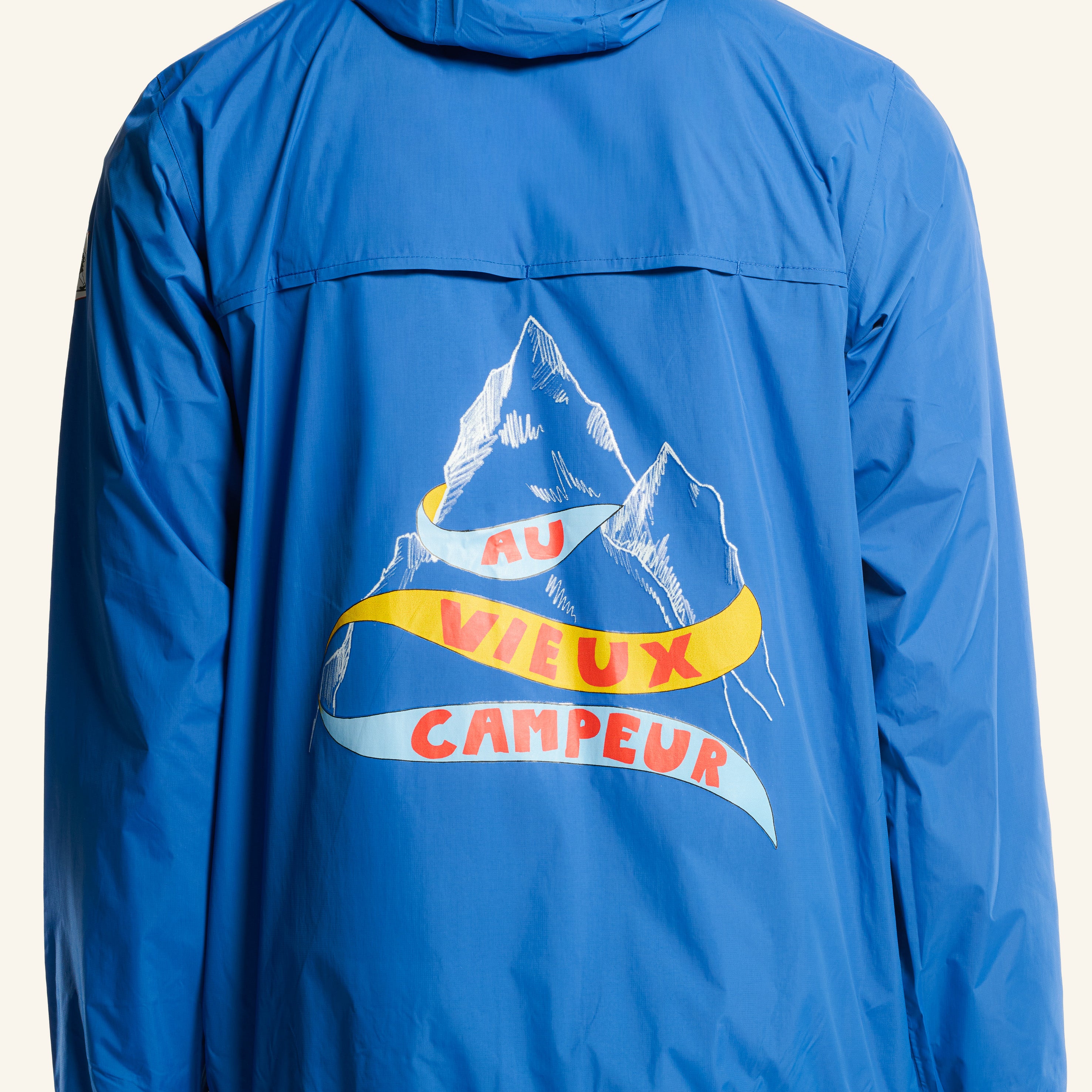Au Vieux Campeur x K-way - Claude 4.0 Jacket - Blue