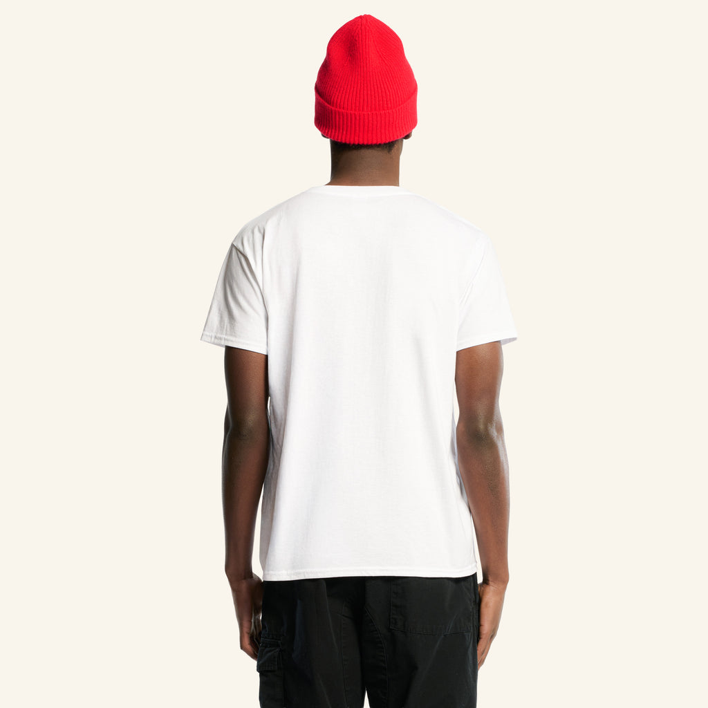 T-shirt Manches Courtes Couverture 1968 - Blanc
