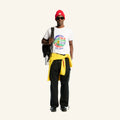 T-shirt Manches Courtes Couverture 1968 - Blanc