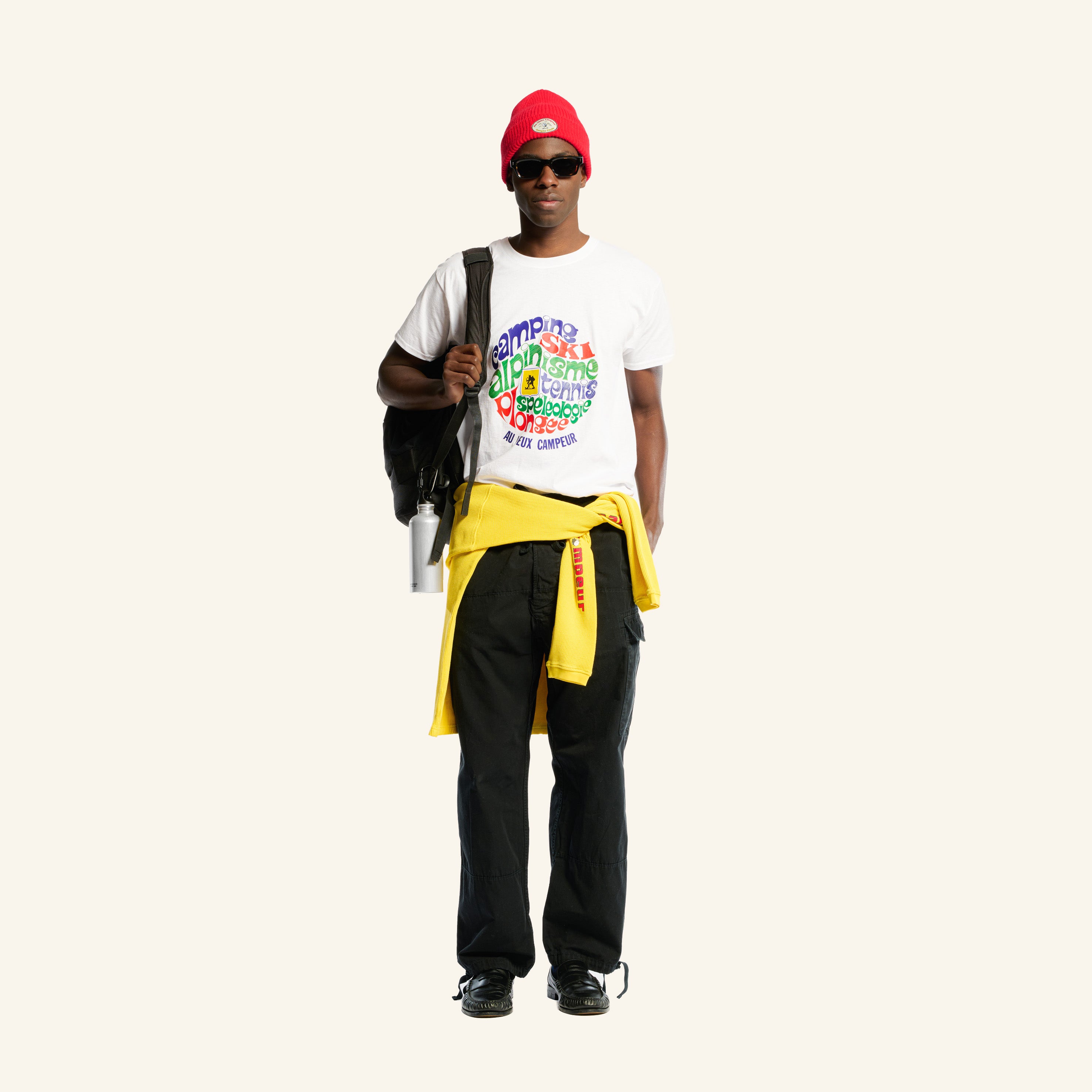 T-shirt Manches Courtes Couverture 1968 - Blanc