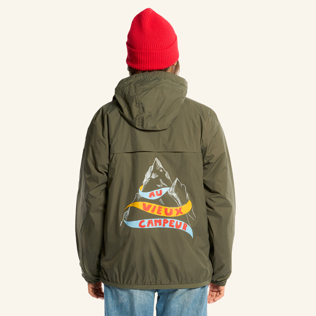 Au Vieux Campeur x K-way - Claude 4.0 Jacket - Khaki