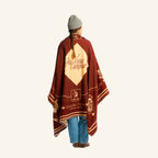 Wool blanket Au Vieux Campeur -OG logo