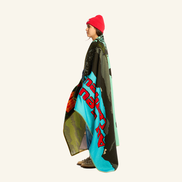 Plaid en Laine - Camping
