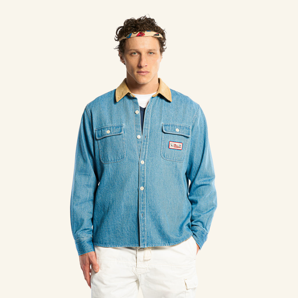 Chemise Marcel - Bleu & Blanc