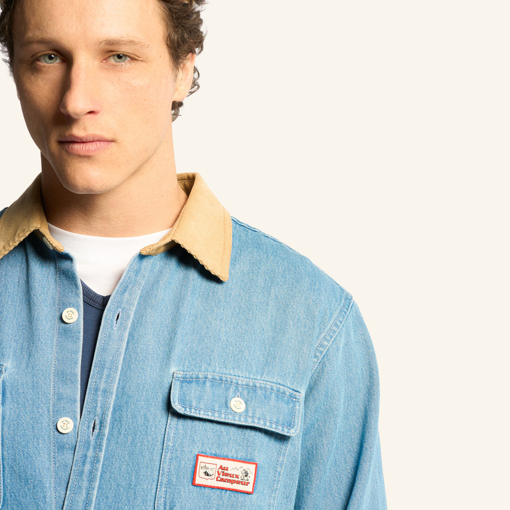 Chemise Marcel - Bleu & Blanc