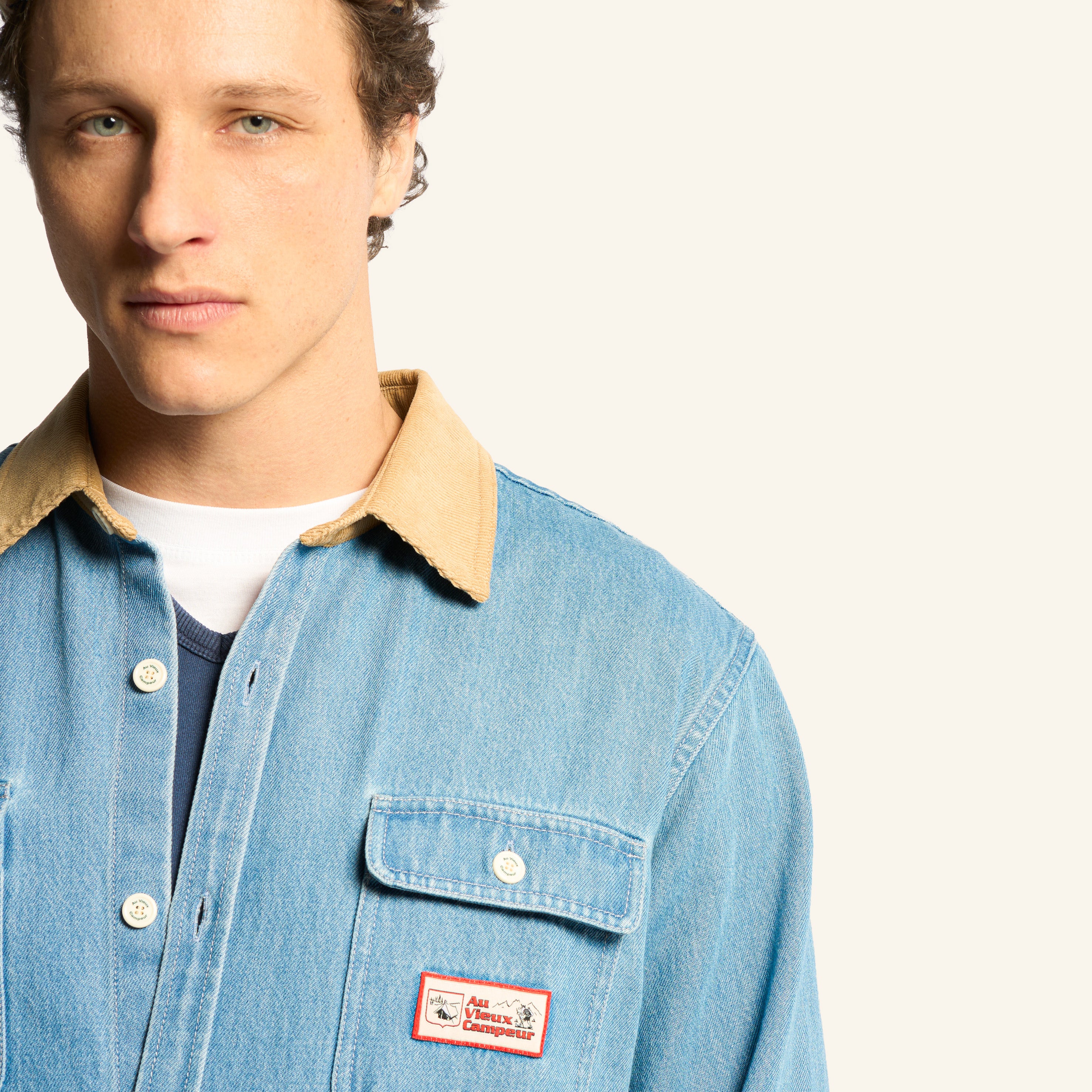 Chemise Marcel - Bleu & Blanc