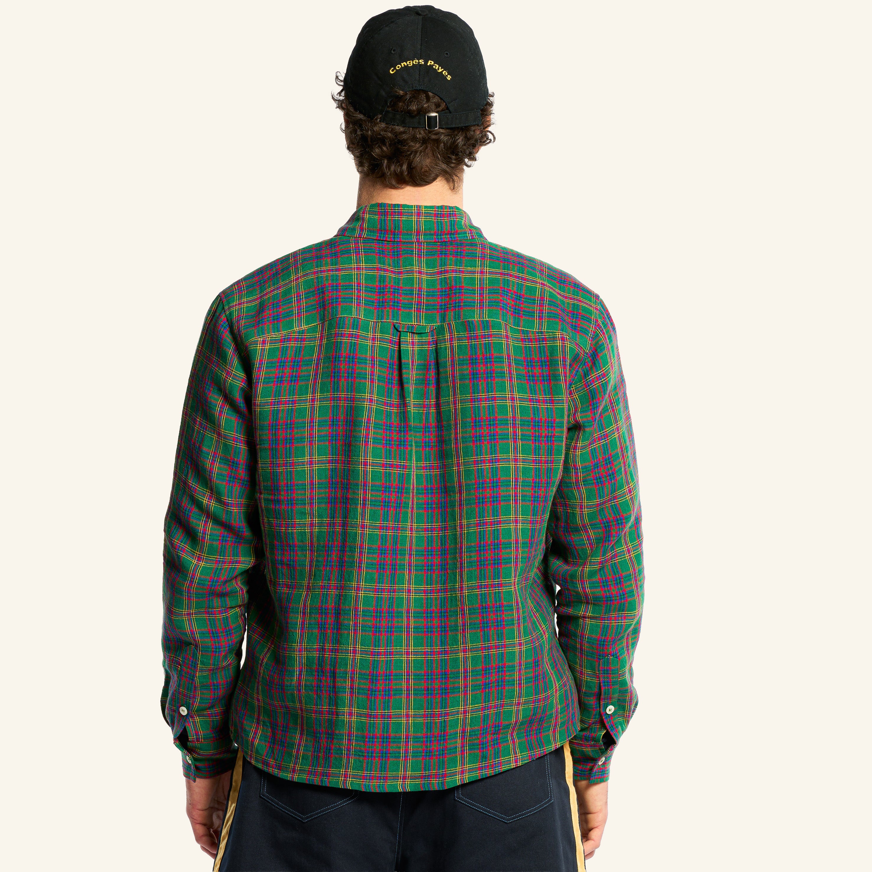 Elmer Plaid Shirt - Green Red & Blue