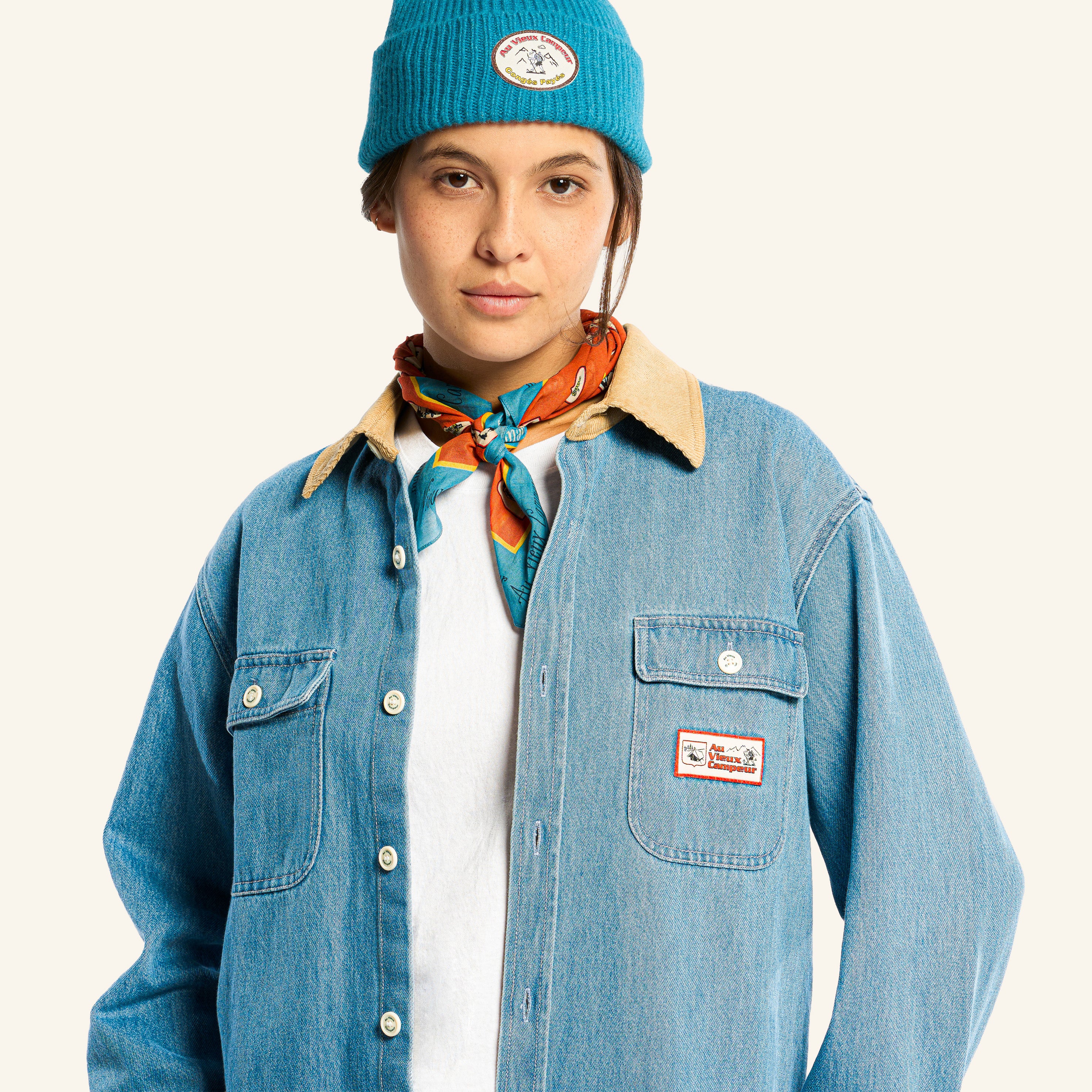 Chemise Marcel - Bleu & Blanc