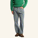 Pantalon à carreaux Edgar - Vert Rouge & Bleu