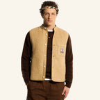Sleeveless vest - Beige