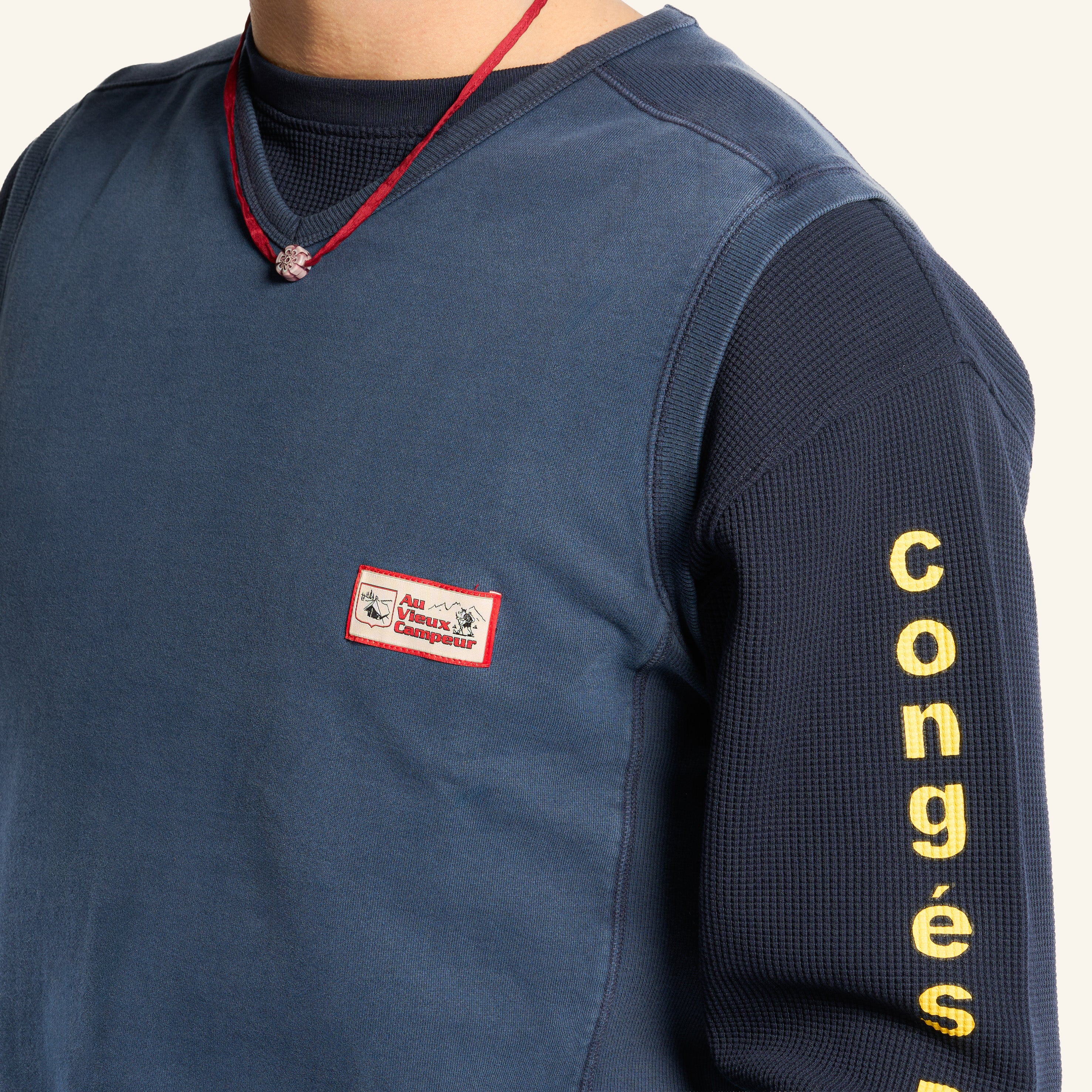 Amelia sleeveless sweater - Navy