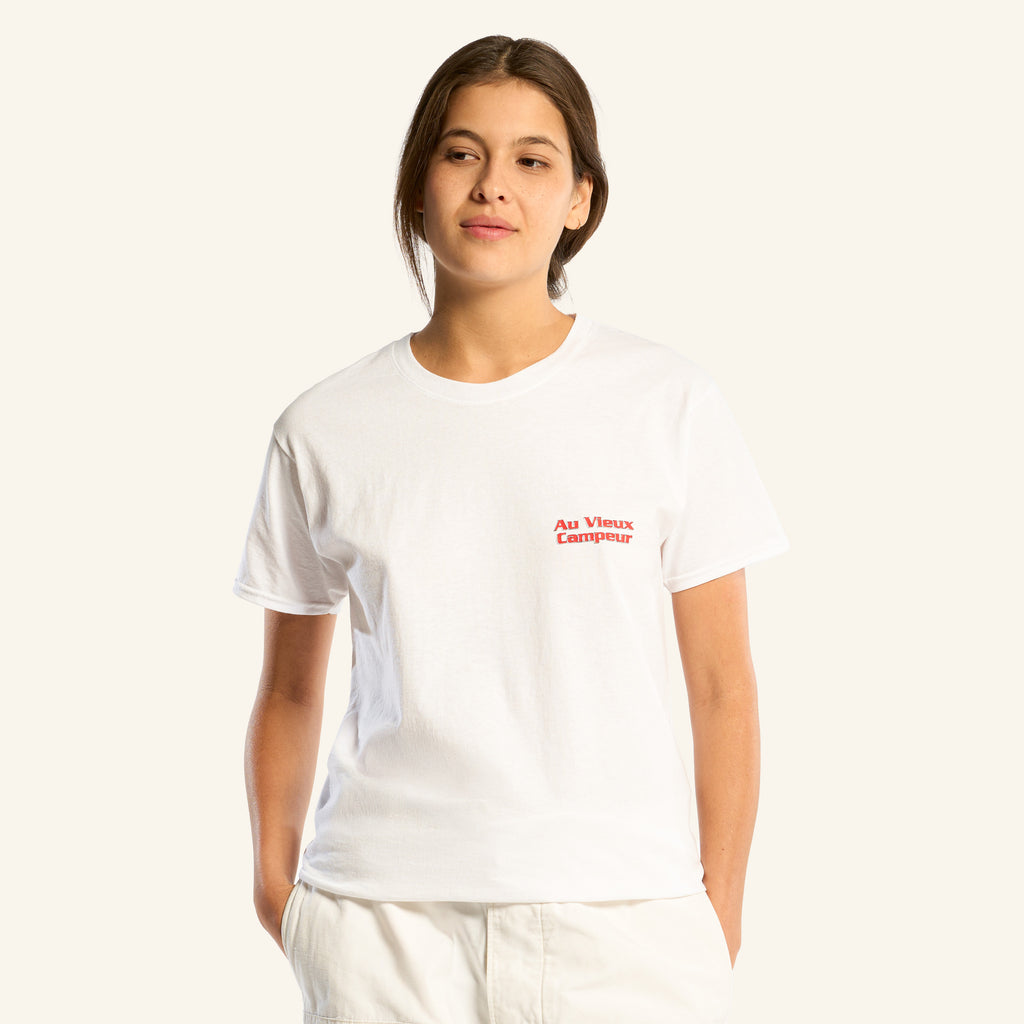 Plans Short Sleeve T-shirt - White