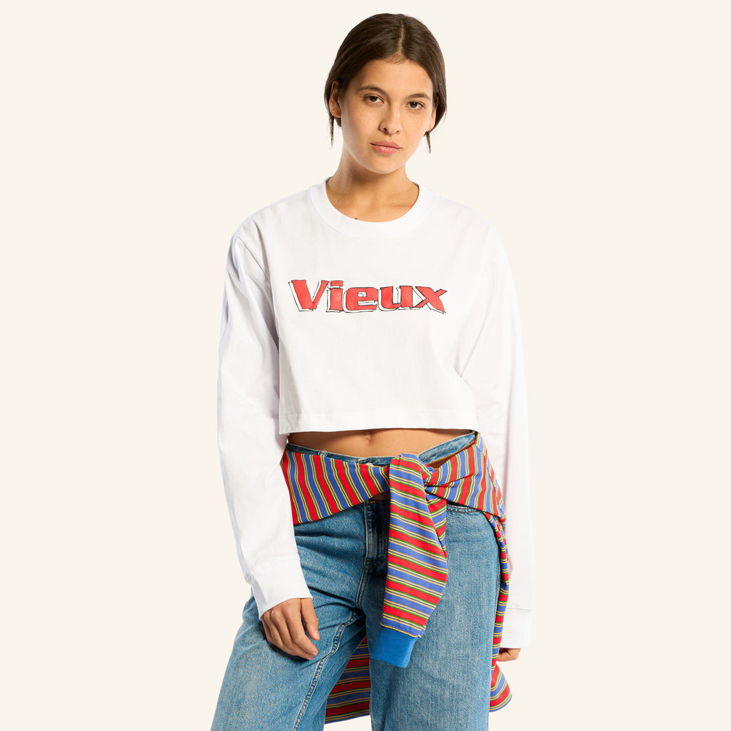 Crop Top Billie - Blanc