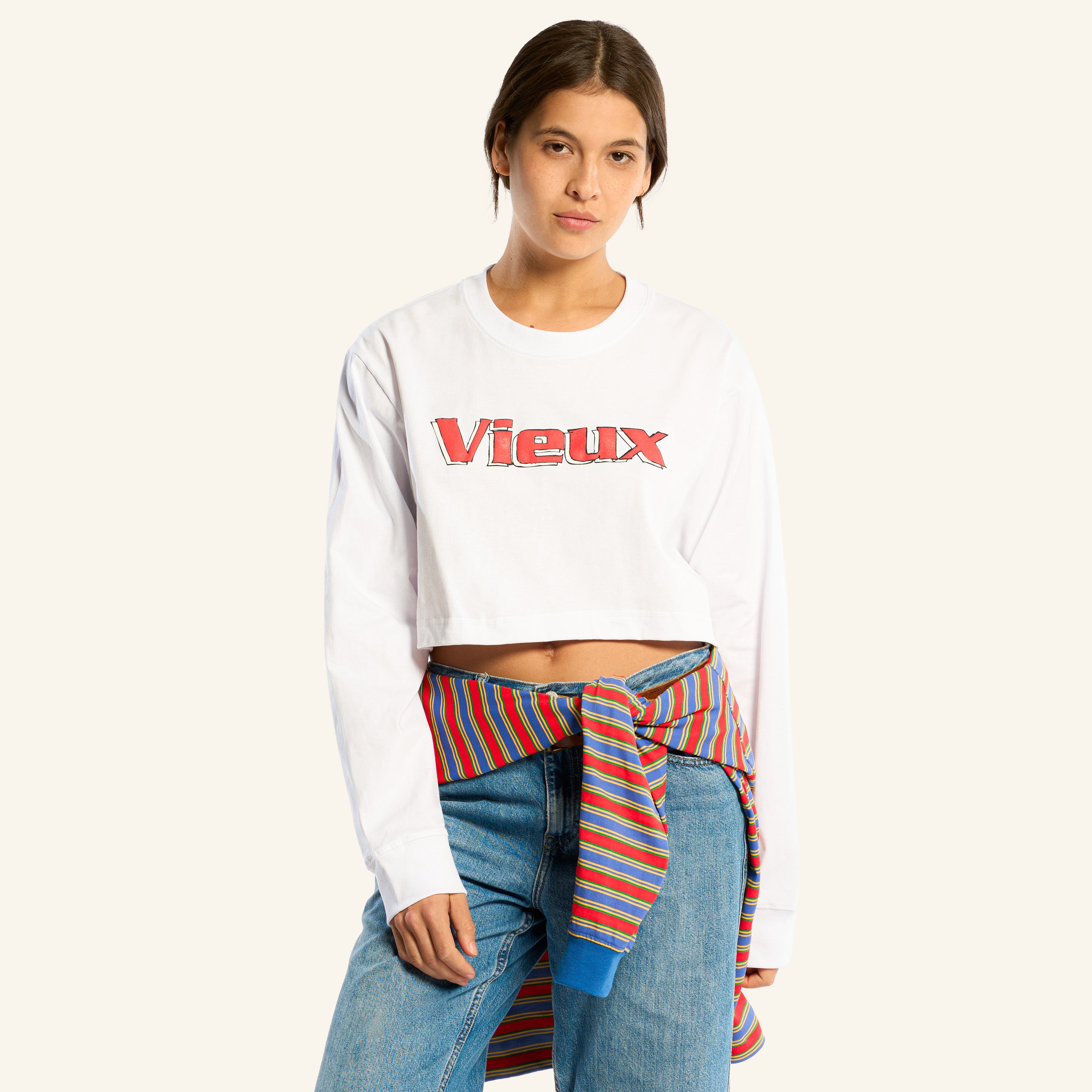 Crop Top Billie - Blanc