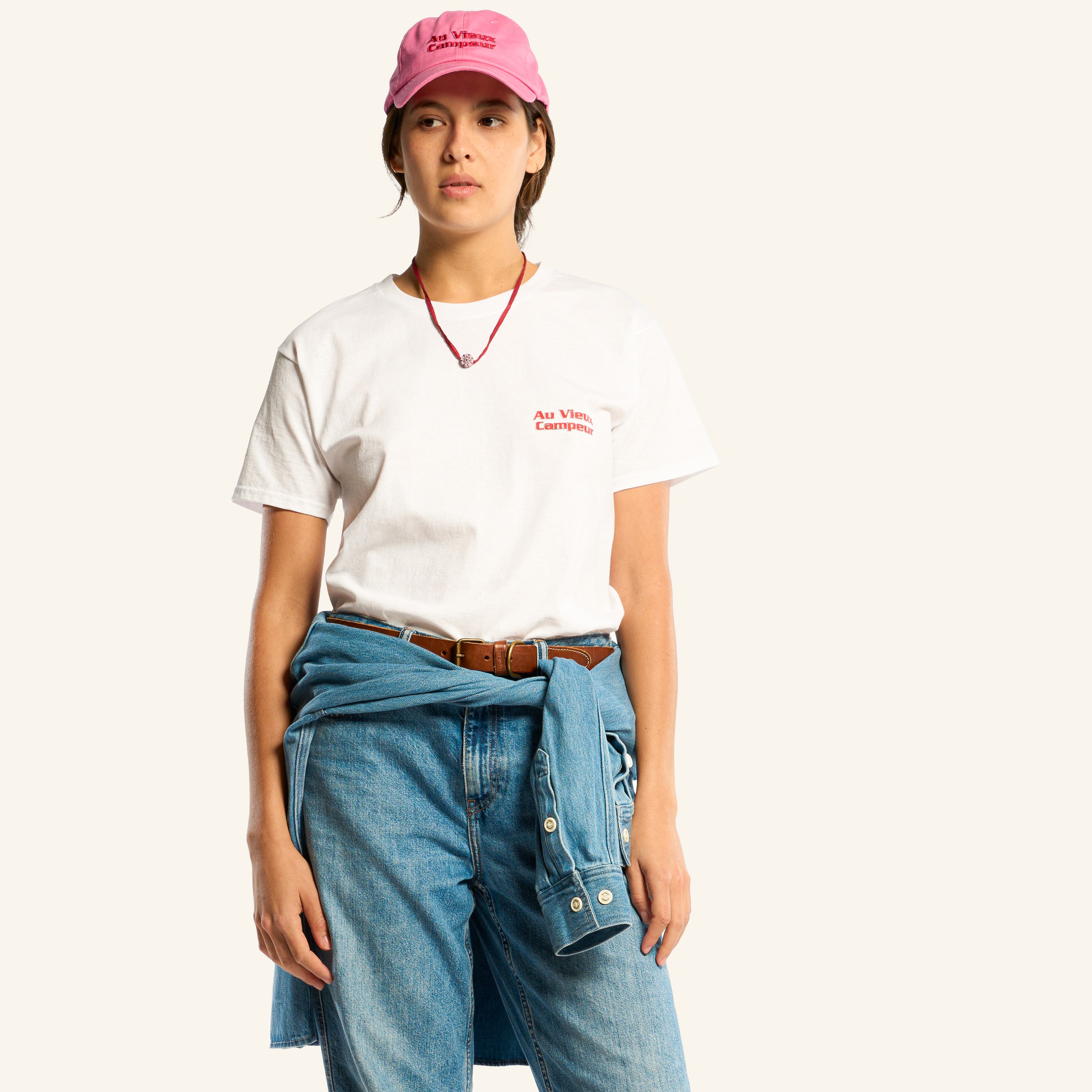 T-shirt Manches Courtes Jours Feries 2026 - Blanc