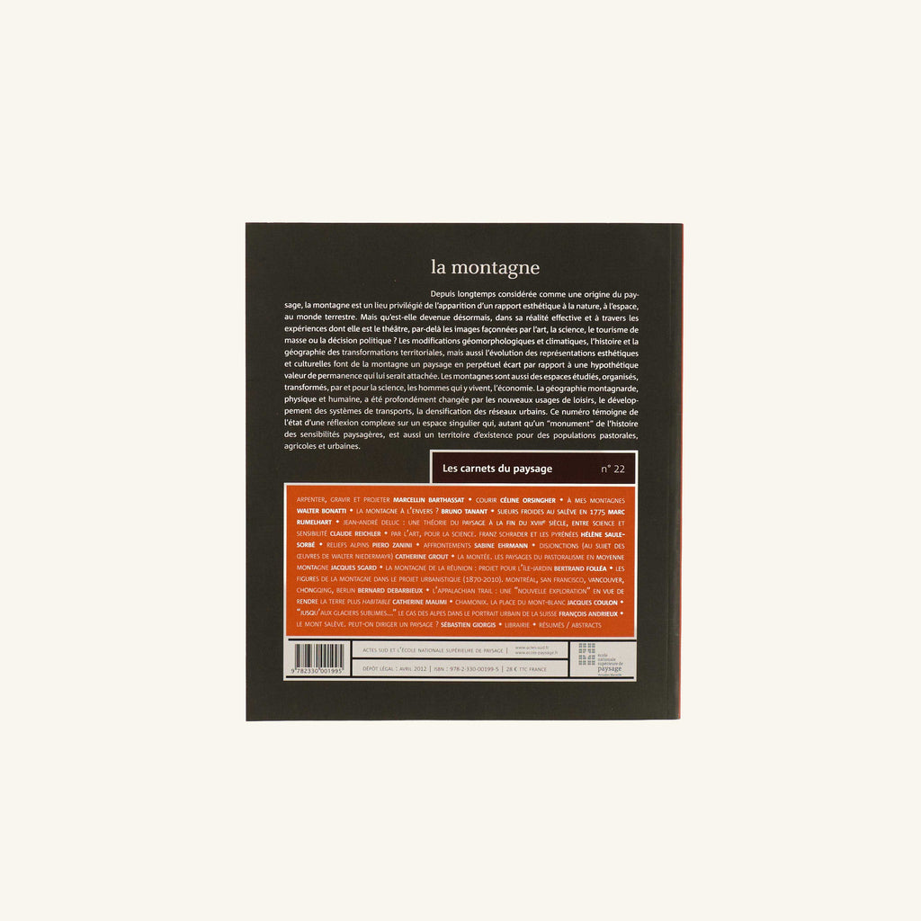 Livre - Carnets Paysages Montagne N°22