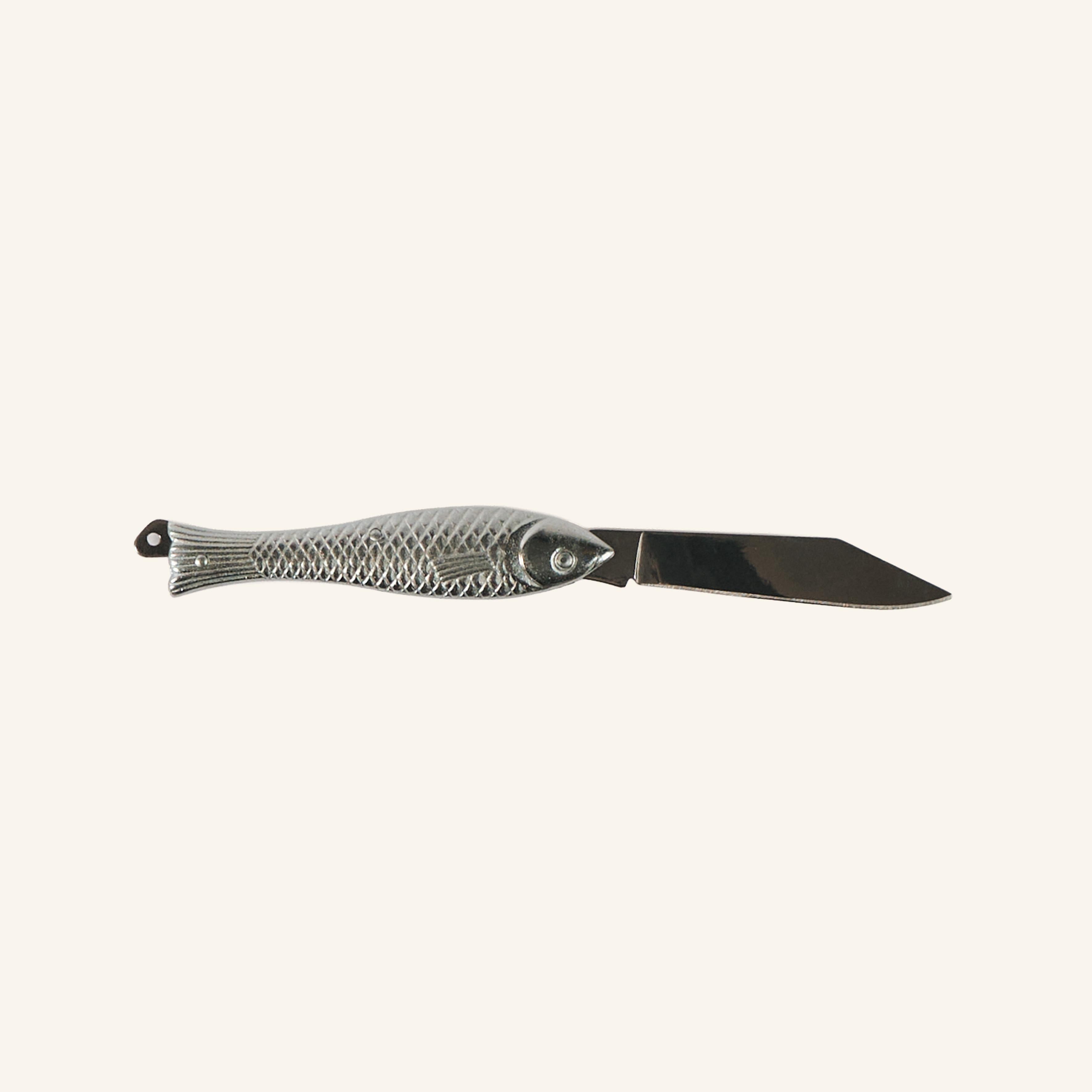 Couteau en acier Sardine