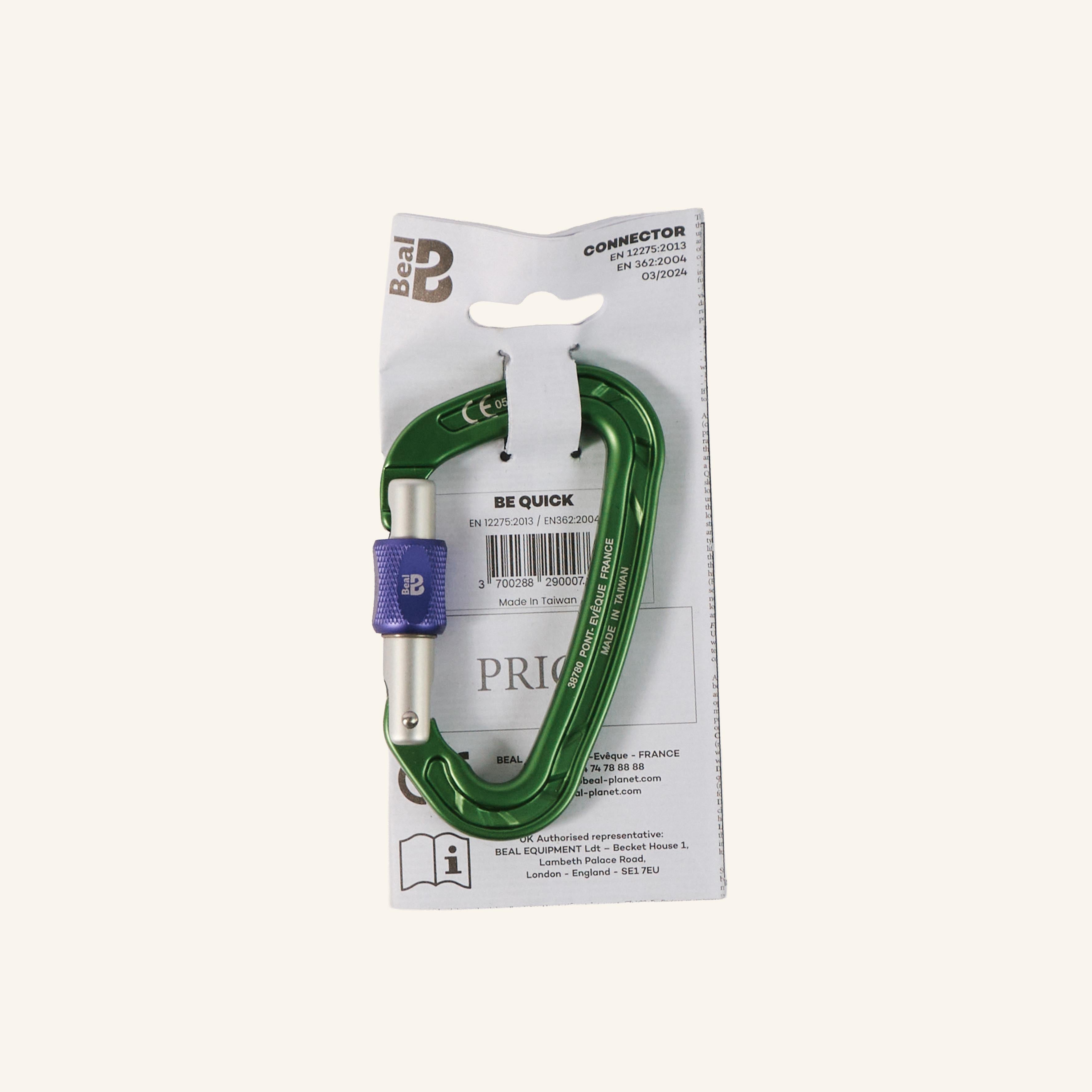 Be Quick Carabiner - Green