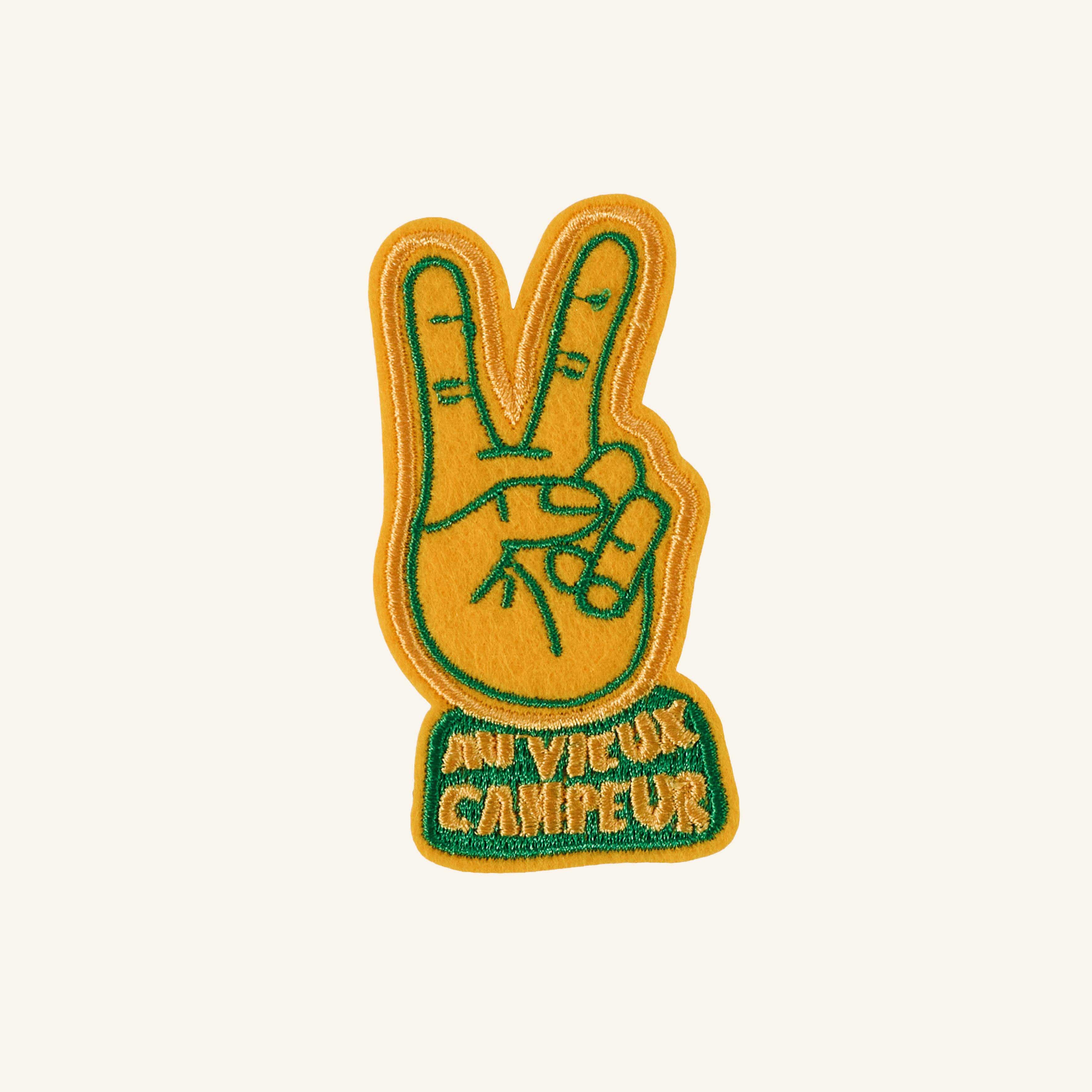 Patch Au Vieux Campeur - Peace