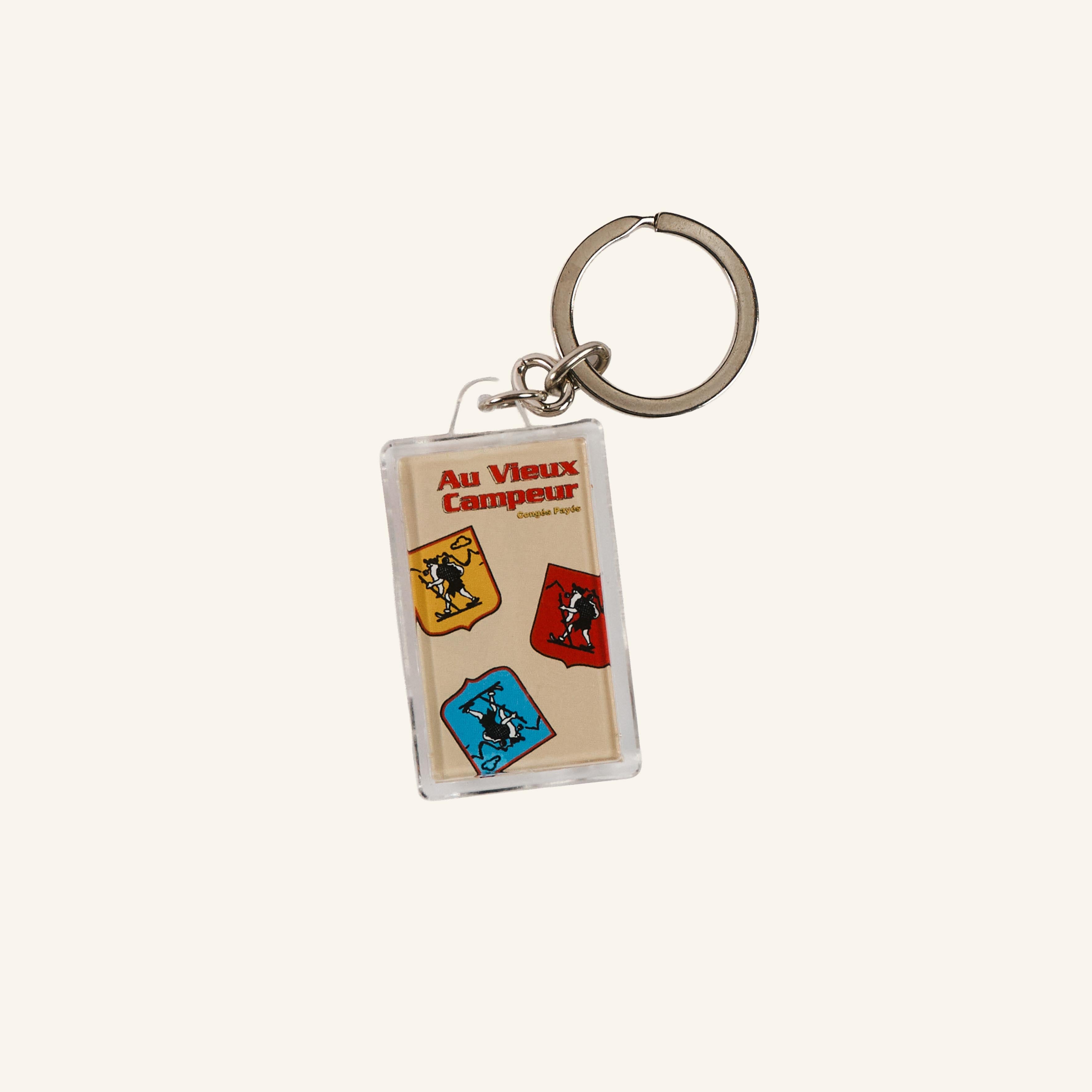Key ring - Compass thermometer